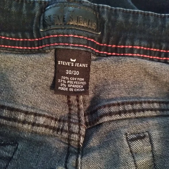 ❤️ SALE ITEM 2 pairs Of Steve's Jeans Stretch jeans - Picture 3 of 6